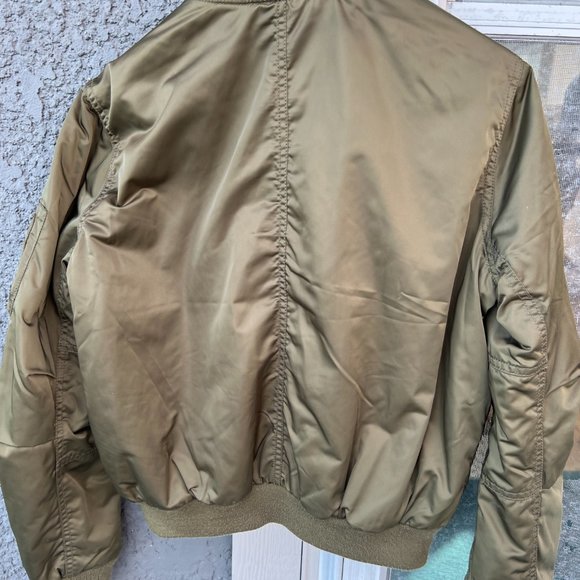 SOLD | GAP Satin Bomber Jacket | Women's Small - Picture 5 of 12